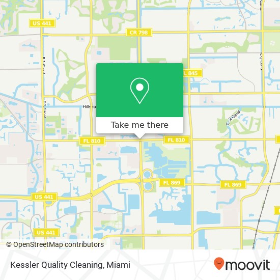 Mapa de Kessler Quality Cleaning