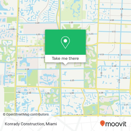 Konrady Construction map