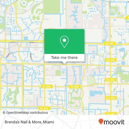Brenda's Nail & More map