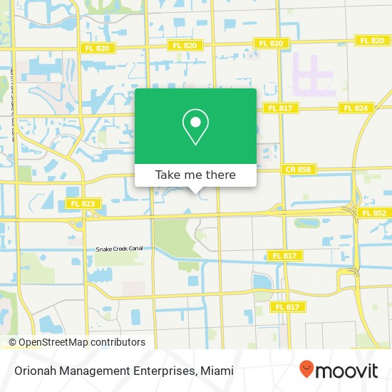 Orionah Management Enterprises map