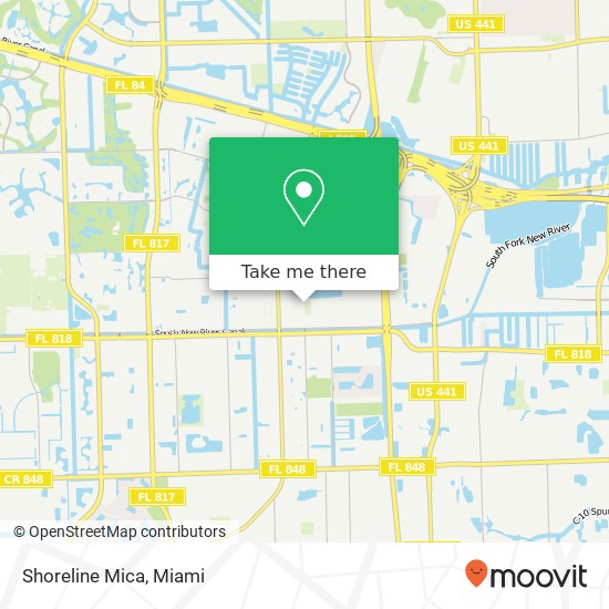 Shoreline Mica map