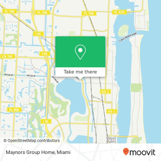 Mapa de Maynors Group Home