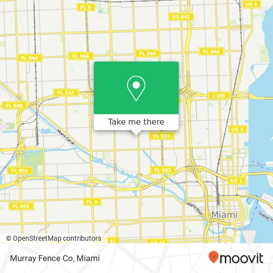 Mapa de Murray Fence Co