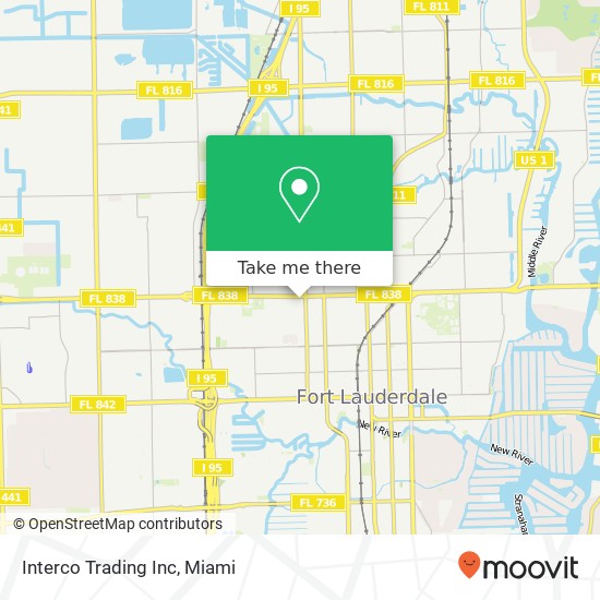 Interco Trading Inc map