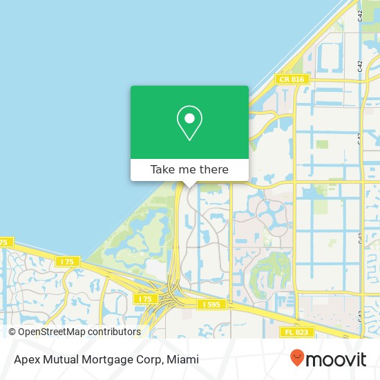 Mapa de Apex Mutual Mortgage Corp