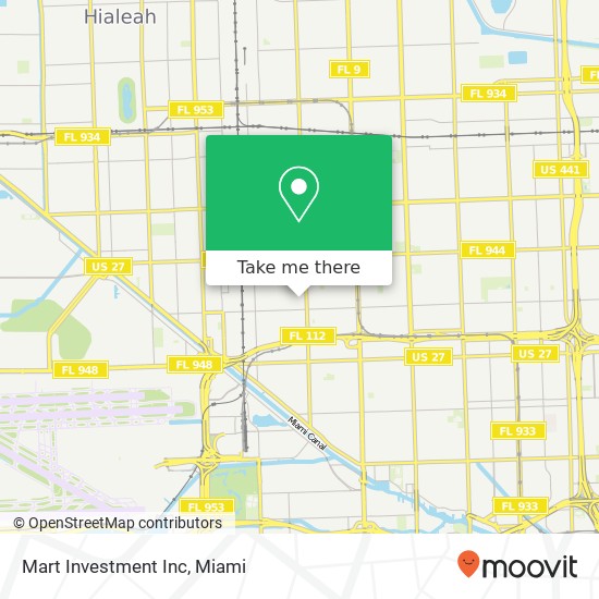 Mart Investment Inc map