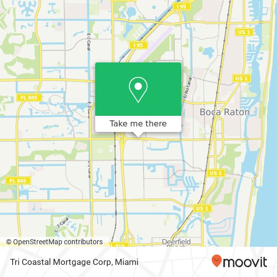 Tri Coastal Mortgage Corp map