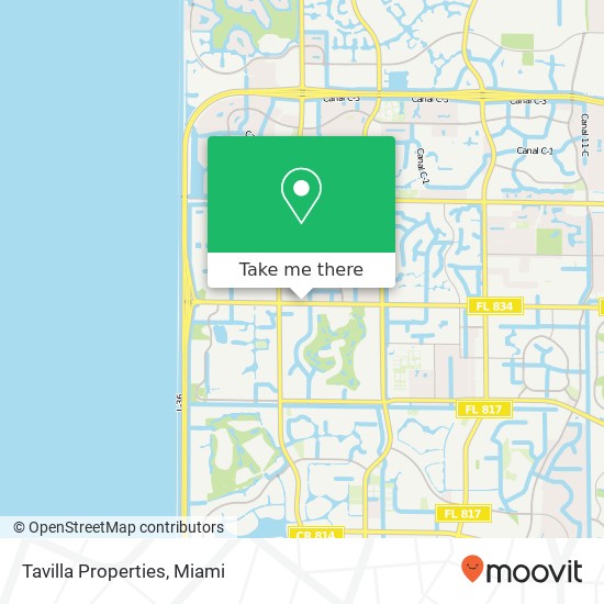 Mapa de Tavilla Properties