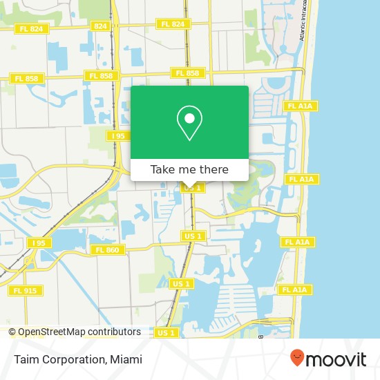 Taim Corporation map