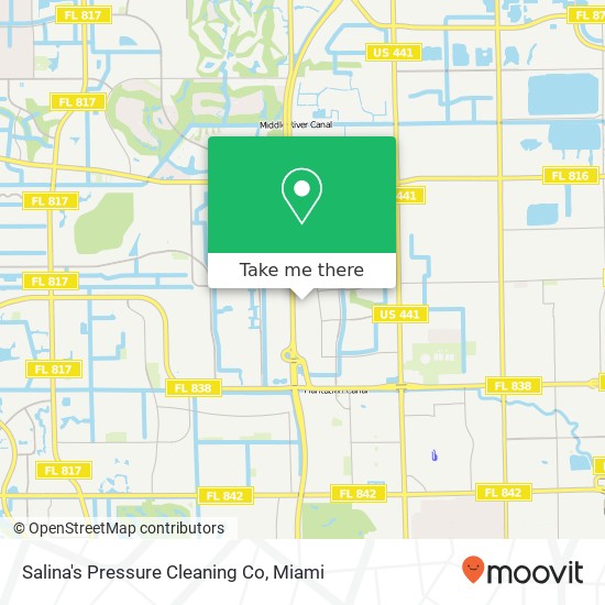 Mapa de Salina's Pressure Cleaning Co