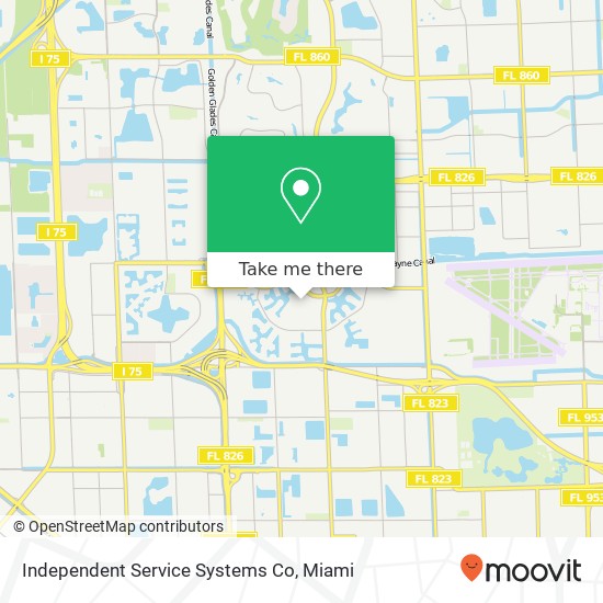 Mapa de Independent Service Systems Co