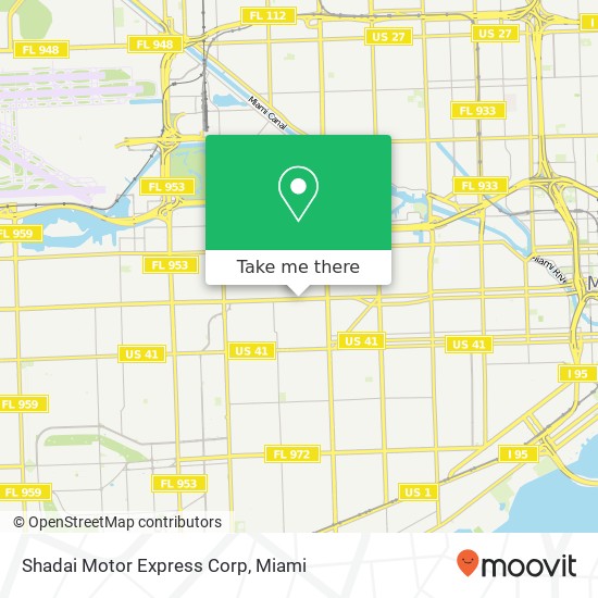 Shadai Motor Express Corp map