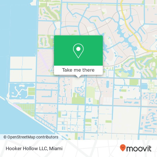 Mapa de Hooker Hollow LLC