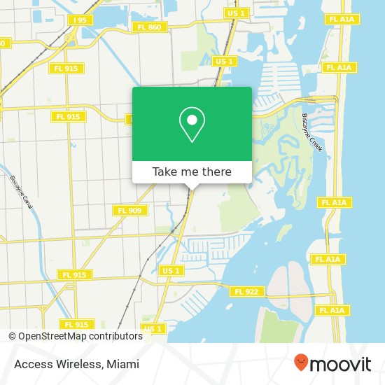 Mapa de Access Wireless