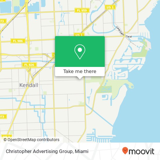 Christopher Advertising Group map