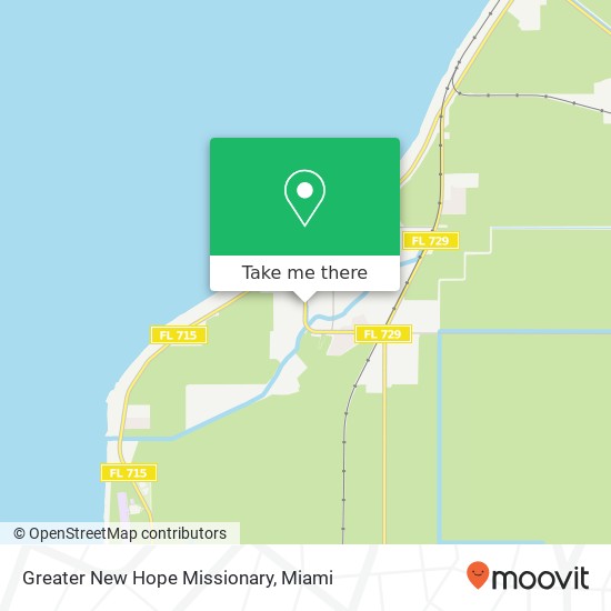 Greater New Hope Missionary map