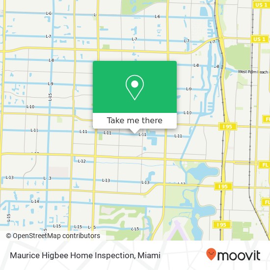 Maurice Higbee Home Inspection map