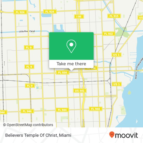 Mapa de Believers Temple Of Christ
