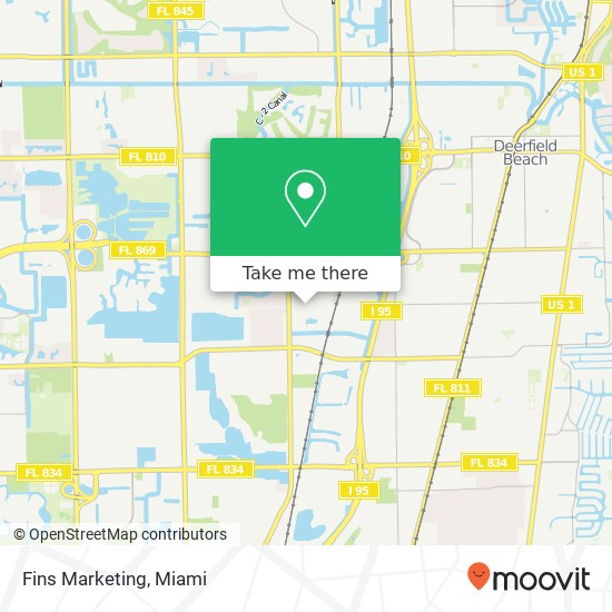 Fins Marketing map