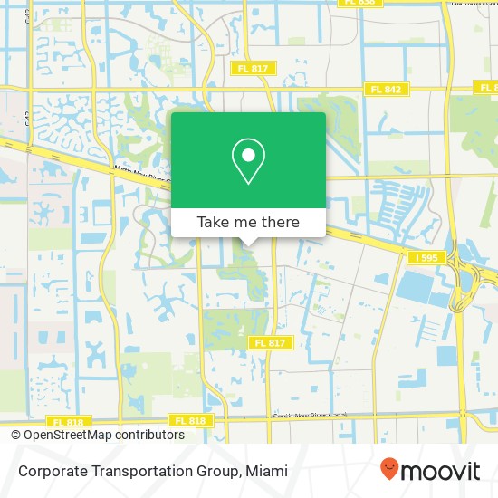 Mapa de Corporate Transportation Group
