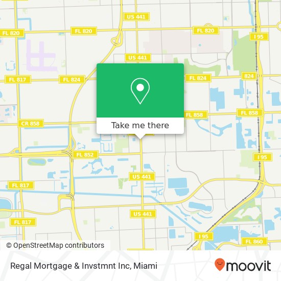 Mapa de Regal Mortgage & Invstmnt Inc