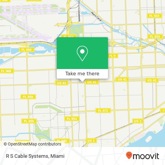 Mapa de R S Cable Systems