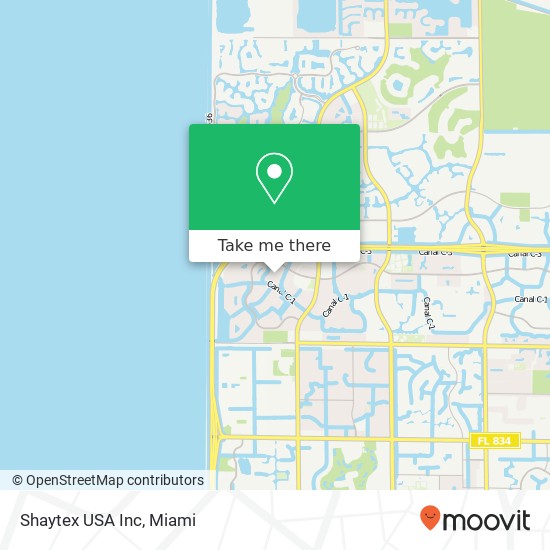 Mapa de Shaytex USA Inc