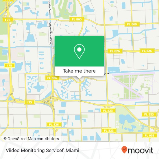 Mapa de Viideo Monitoring Servicef