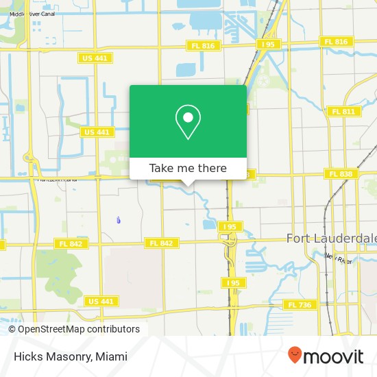 Mapa de Hicks Masonry