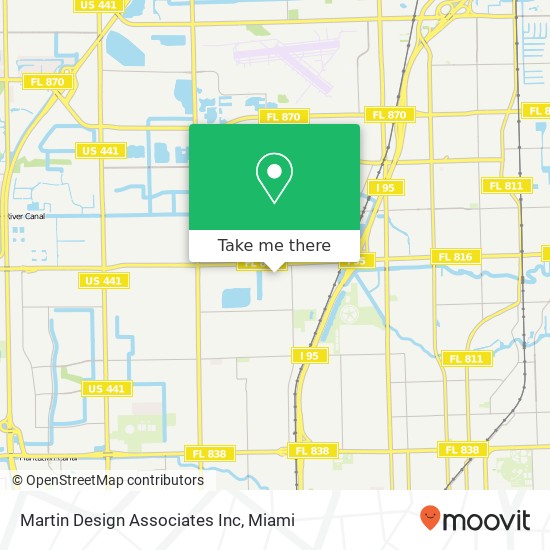 Mapa de Martin Design Associates Inc