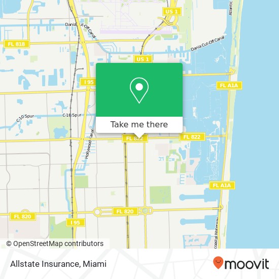 Allstate Insurance map