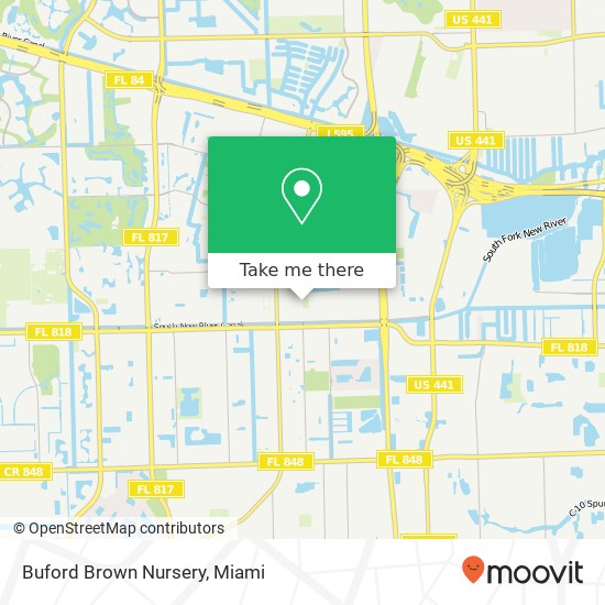 Mapa de Buford Brown Nursery