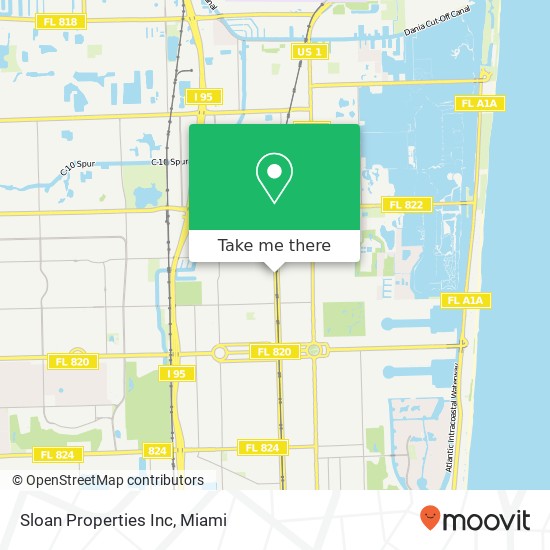 Sloan Properties Inc map