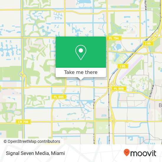 Mapa de Signal Seven Media