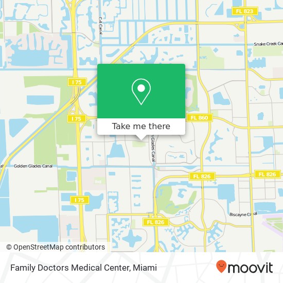 Mapa de Family Doctors Medical Center