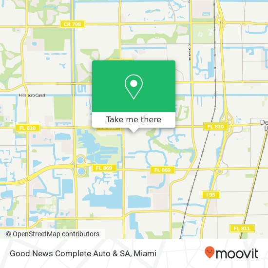 Mapa de Good News Complete Auto & SA