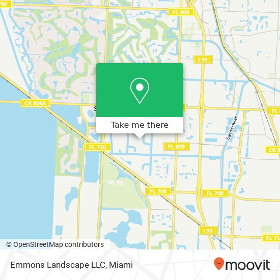 Emmons Landscape LLC map