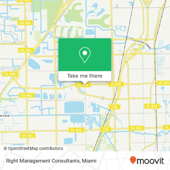 Right Management Consultants map