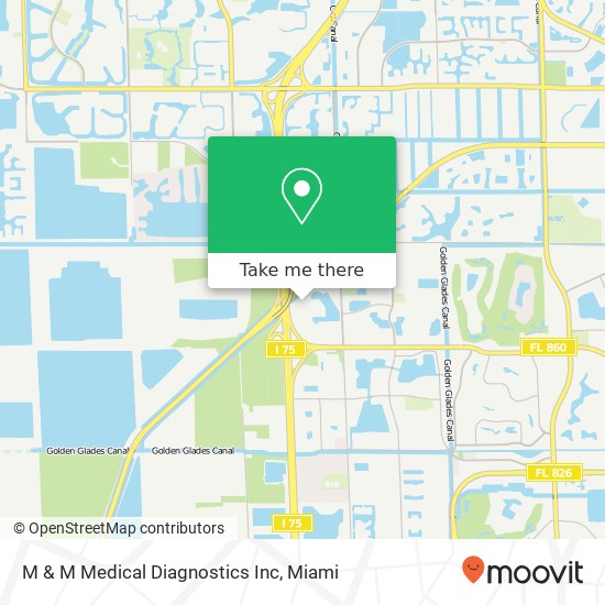 M & M Medical Diagnostics Inc map