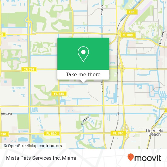 Mapa de Mista Pats Services Inc