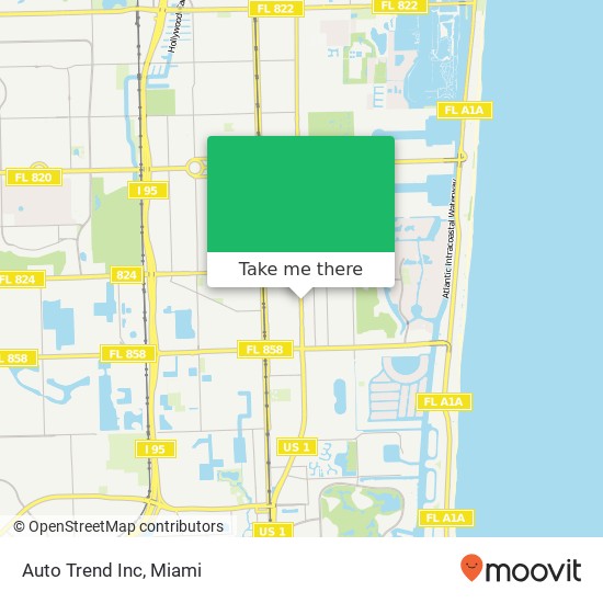 Auto Trend Inc map