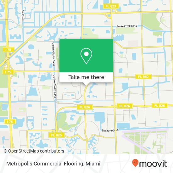 Metropolis Commercial Flooring map