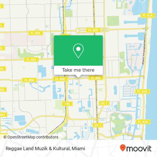 Reggae Land Muzik & Kultural map