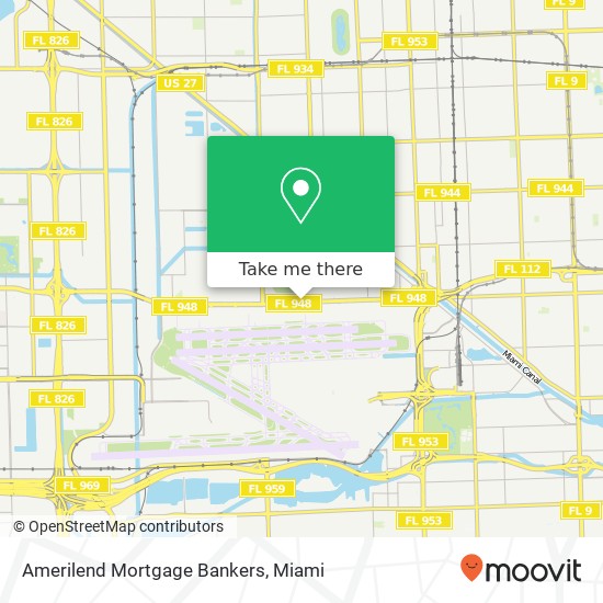 Mapa de Amerilend Mortgage Bankers