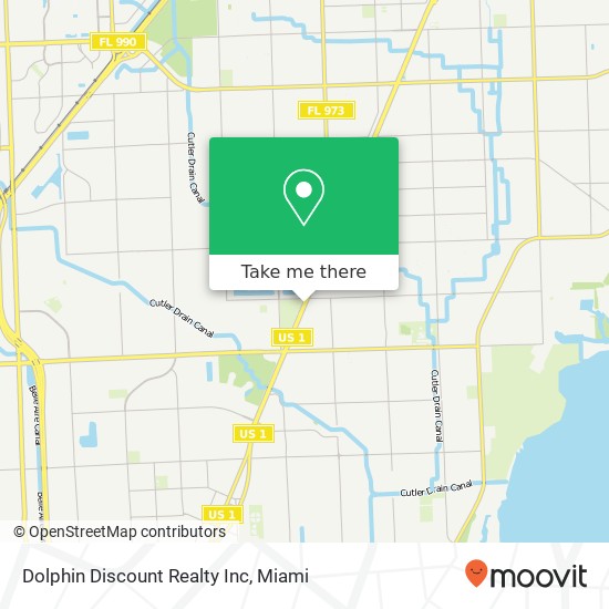 Dolphin Discount Realty Inc map