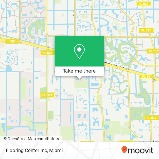 Flooring Center Inc map