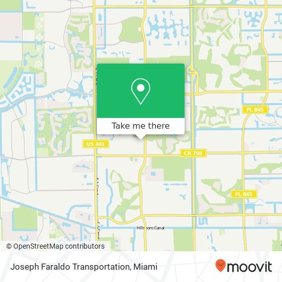 Joseph Faraldo Transportation map