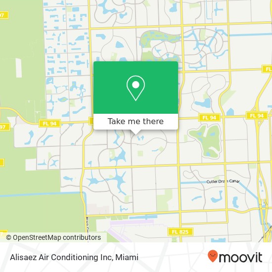 Alisaez Air Conditioning Inc map