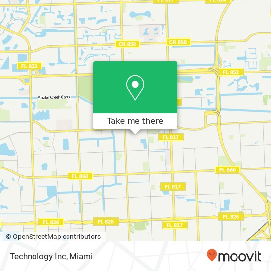 Technology Inc map