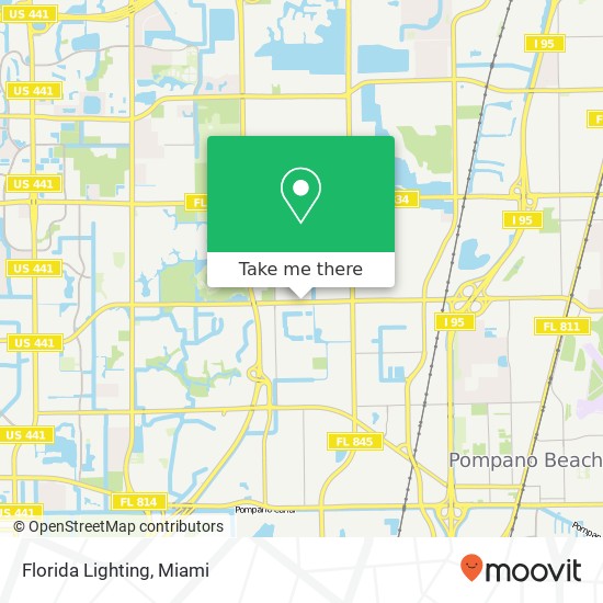 Mapa de Florida Lighting